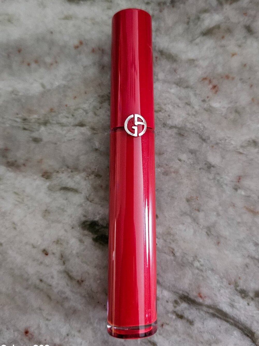 NWOB GIORGIO ARMANI LIQUID RED SCARLETTO LIPSTICK LIP MAESTRO VELVET #416